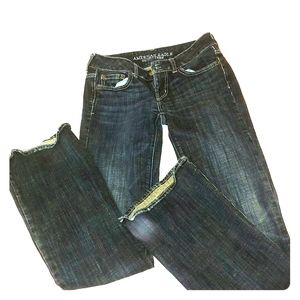 Dark America Eagle jeans size 2 long